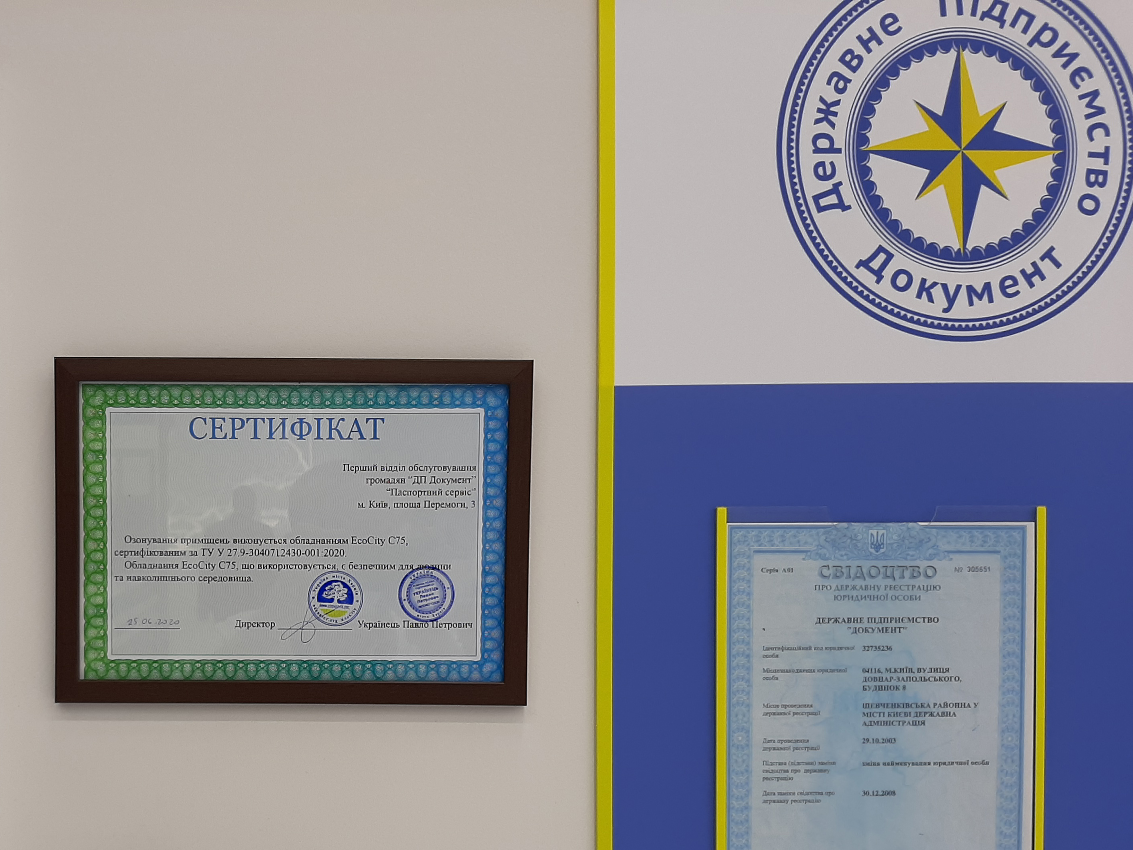 Сертификат для ДП Документ